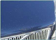 Before bonnet scratch repair